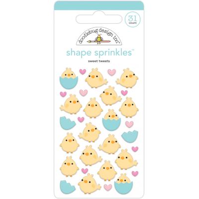 Doodlebug Hippity Hoppity Sticker - Sweet Tweets